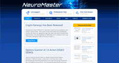 Desktop Screenshot of neuromastersoftware.com